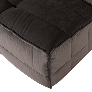 1-personers modul Cluster 105 cm - Chokoladebrun - Møbler - Sofaer - Modulsofaer - Midtermodul