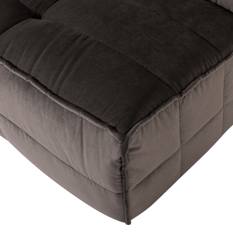 1-personers modul Cluster 105 cm - Chokoladebrun - Møbler - Sofaer - Modulsofaer - Midtermodul