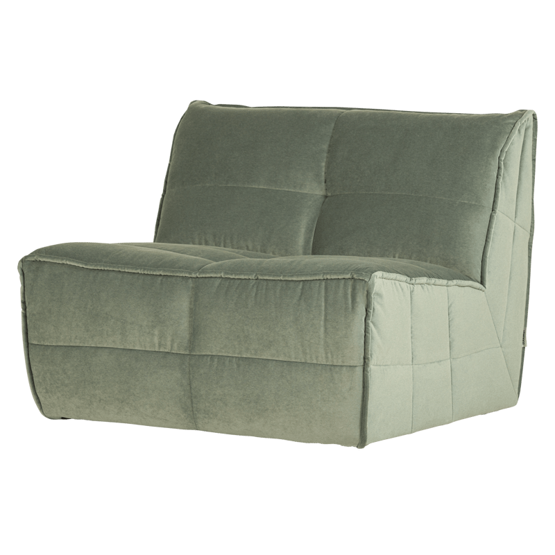 1-personers modul Cluster 105 cm, Pistacie