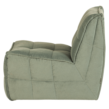 1-personers modul Cluster 105 cm - Pistacie - Møbler - Sofaer - Modulsofaer - Midtermodul