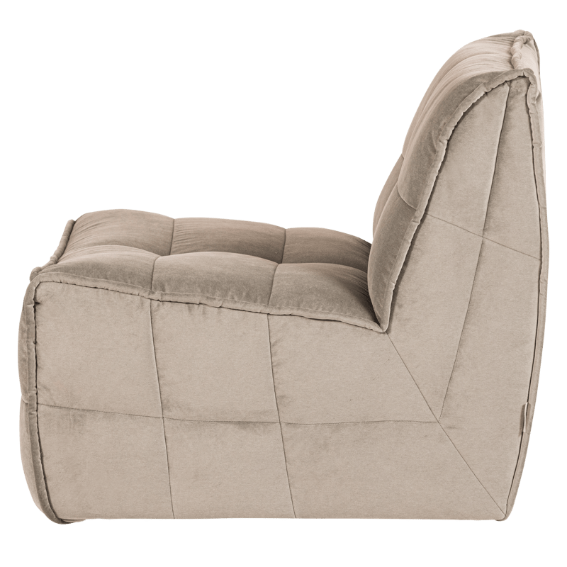 1-personers modul Cluster 105 cm - Taupe - Møbler - Sofaer - Modulsofaer - Midtermodul