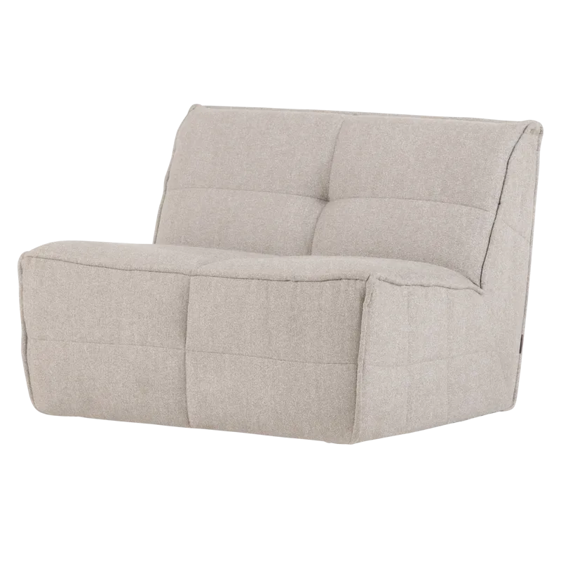 1-personers modul Cluster 105 cm, Sand