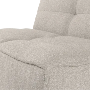 1-personers modul Cluster 105 cm - Sand - Møbler - Sofaer - Modulsofaer - Midtermodul