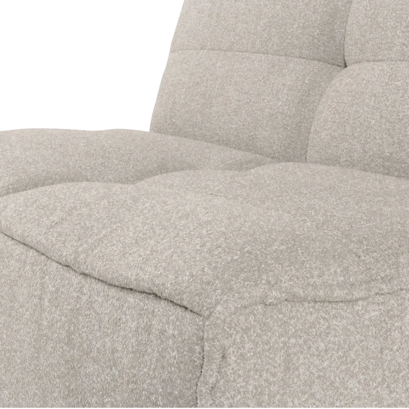 1-personers modul Cluster 105 cm - Sand - Møbler - Sofaer - Modulsofaer - Midtermodul