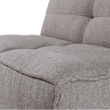 1-personers modul Cluster 105 cm - Varmgrå - Møbler - Sofaer - Modulsofaer - Midtermodul
