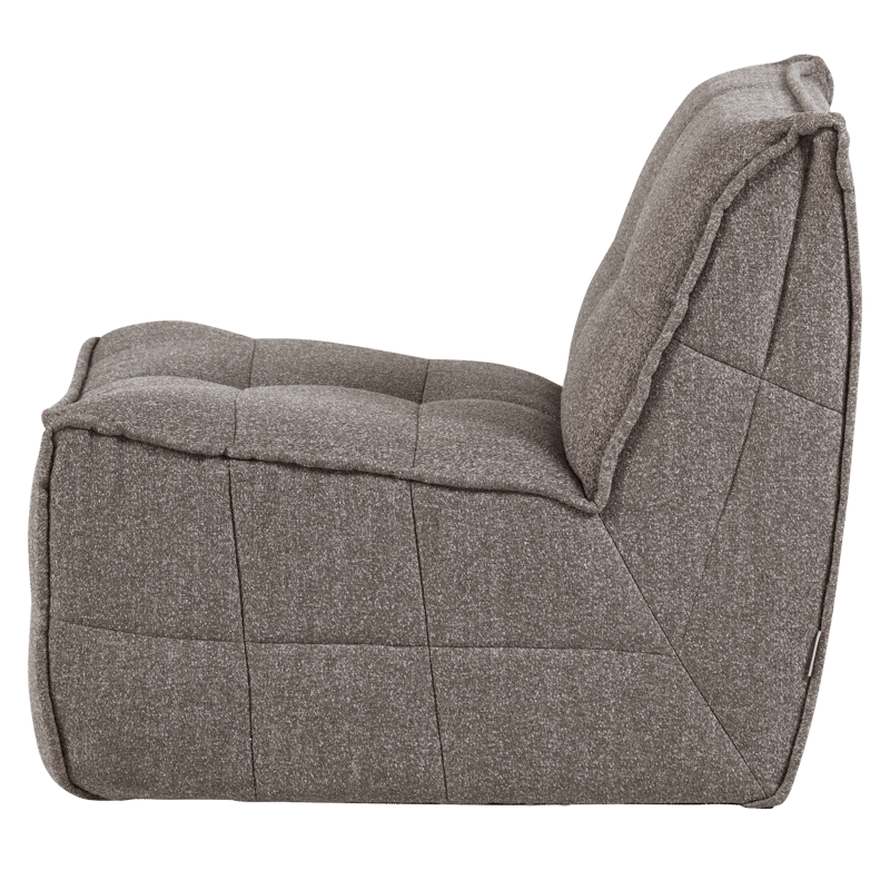 1-personers modul Cluster 105 cm - Mellembrun - Møbler - Sofaer - Modulsofaer - Midtermodul