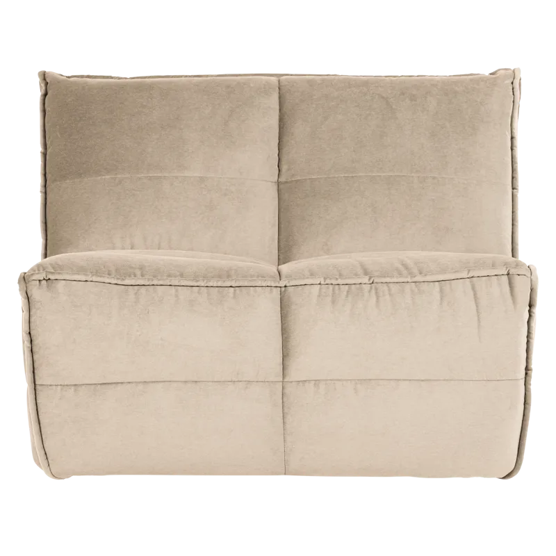 1-personers modul Cluster 105 cm - Beige - Møbler - Sofaer - Modulsofaer - Midtermodul