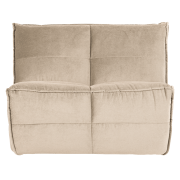 1-personers modul Cluster 105 cm - Beige - Møbler - Sofaer - Modulsofaer - Midtermodul