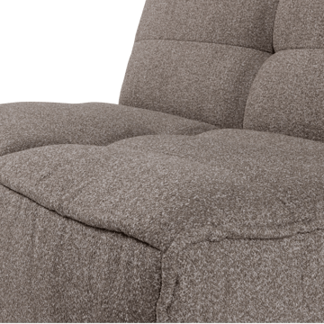 1-personers modul Cluster 105 cm - Mellembrun - Møbler - Sofaer - Modulsofaer - Midtermodul