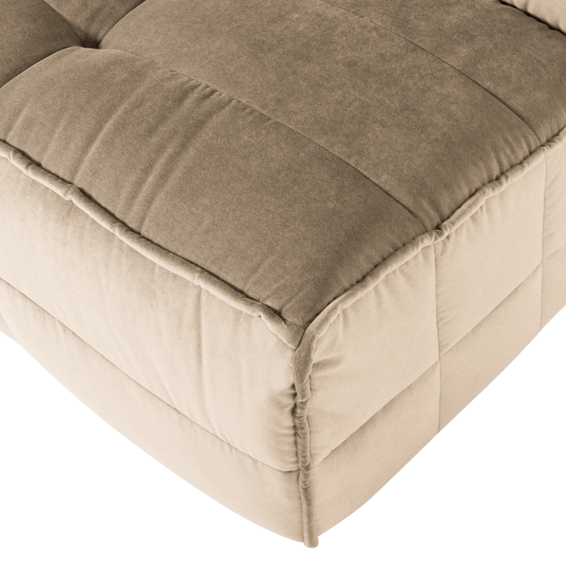 1-personers modul Cluster 105 cm - Beige - Møbler - Sofaer - Modulsofaer - Midtermodul