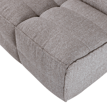 1-personers modul Cluster 105 cm - Varmgrå - Møbler - Sofaer - Modulsofaer - Midtermodul