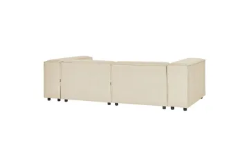 2-sits Hörnsoffa Beliani Aprica Högervänd Left-faced - Møbler - Sofaer - Modulsofaer - Komplet modulsofa