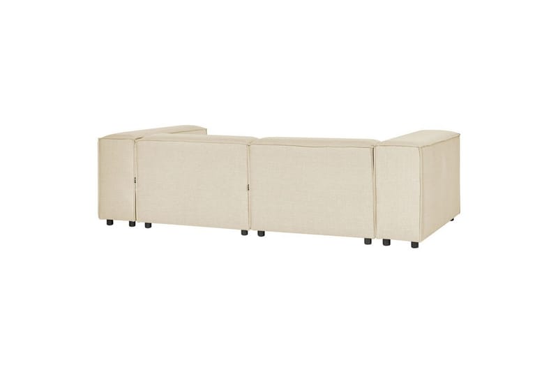 2-sits Hörnsoffa Beliani Aprica Högervänd Left-faced - Møbler - Sofaer - Modulsofaer - Komplet modulsofa