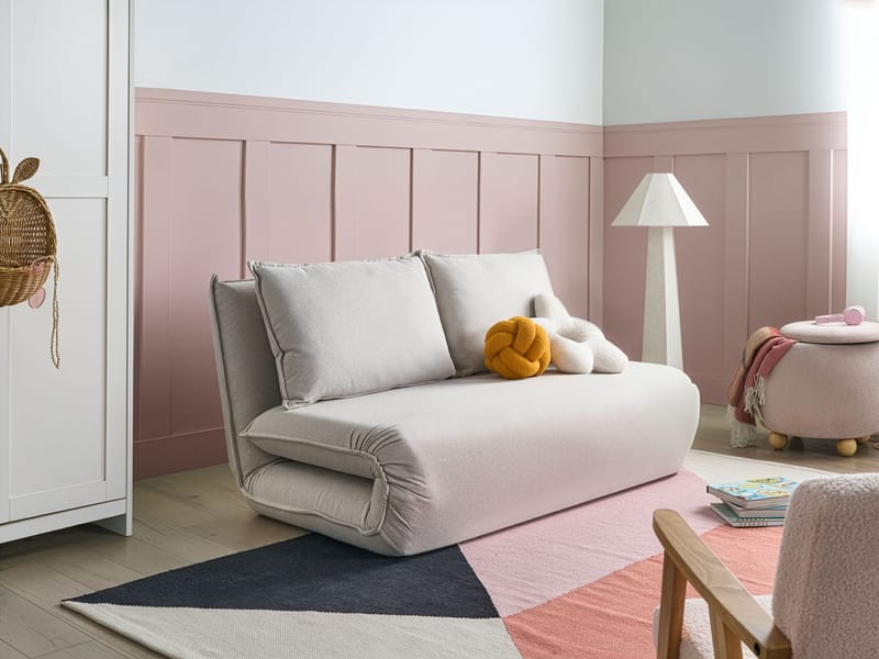 2-personers sofa Roros - Off-White - Møbler - Sofaer - Sovesofaer - 2 personers sovesofa