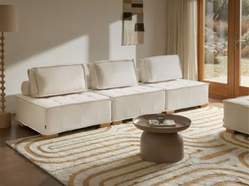 3-personers sofa Tibro - Off-White - Møbler - Sofaer - Modulsofaer - Komplet modulsofa