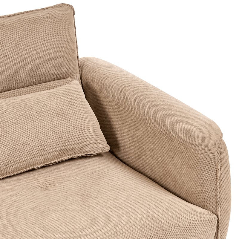 3-personers sofa Wetlan - Lysebrun - Møbler - Sofaer - 3 personers sofa