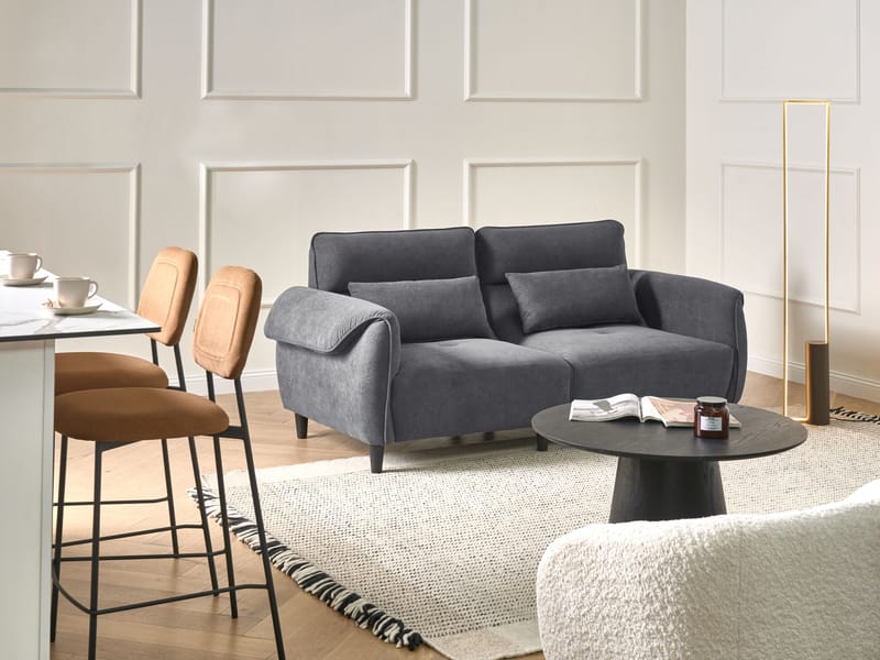 3-personers sofa Wetlan - Mørkegrå - Møbler - Sofaer - 3 personers sofa
