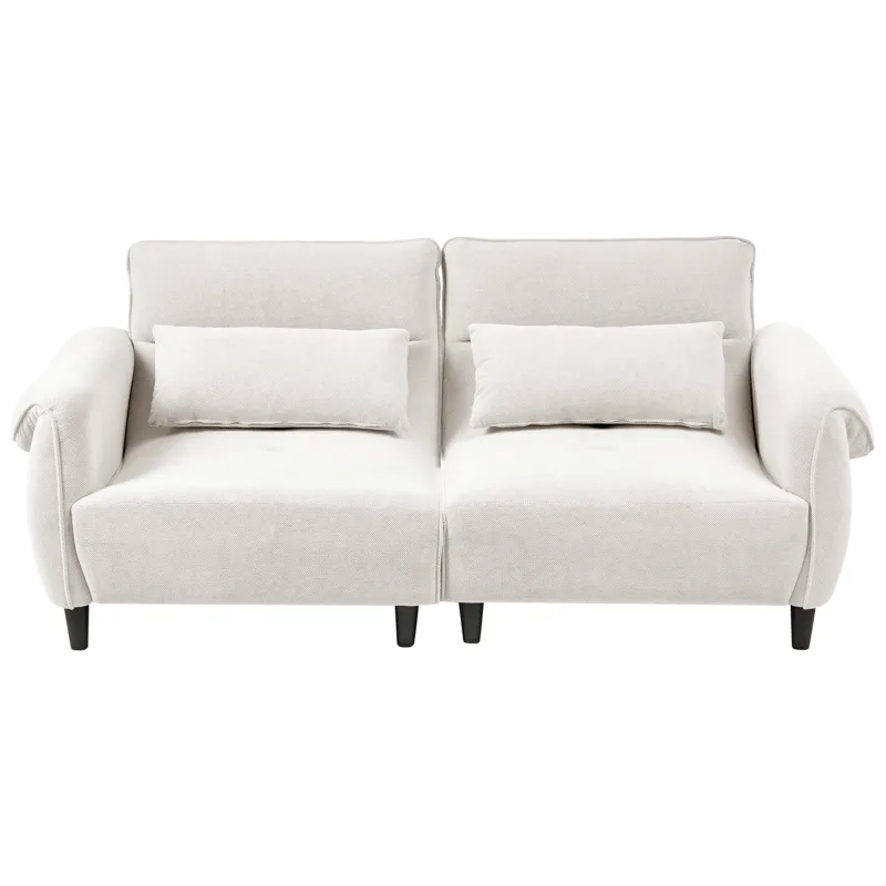 3-personers sofa Wetlan, Råhvid