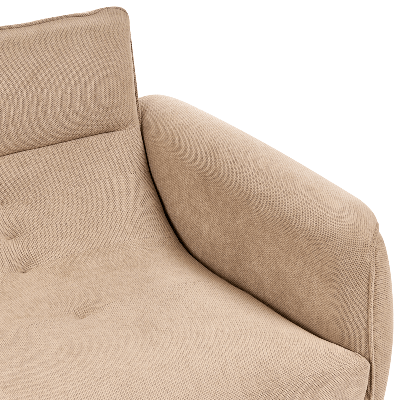 3-personers sofa Wetlan - Lysebrun - Møbler - Sofaer - 3 personers sofa