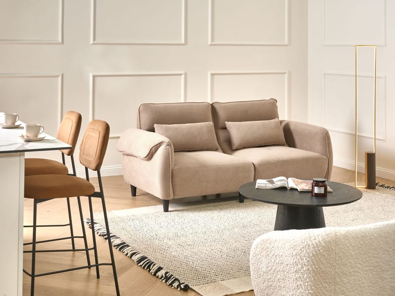 3-personers sofa Wetlan - Lysebrun - Møbler - Sofaer - 3 personers sofa
