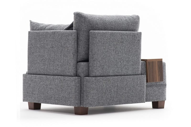 Algeria lænestol Højre - Grå - Møbler - Sofaer - Modulsofaer - Andre moduler til modulsofa