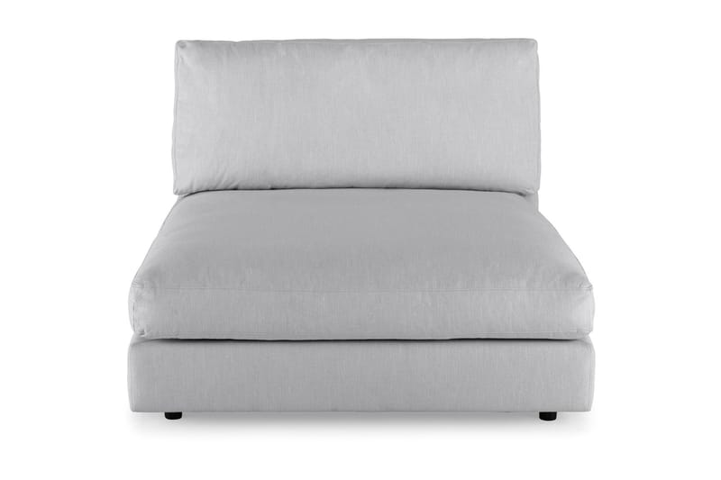 Arken 1-personers Divanmodul i Stof - Grå - Møbler - Sofaer - Modulsofaer - Andre moduler til modulsofa