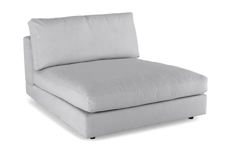 Arken 1-personers Divanmodul i Stof, Grå