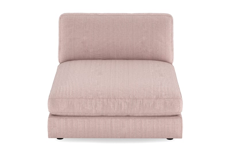 Arken 1-personers Divanmodul i Manchester - Rosa - Møbler - Sofaer - Modulsofaer - Andre moduler til modulsofa