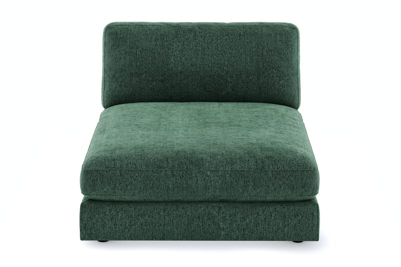 Arken 1-personers Divanmodul i Fløjl - Mørkegrøn - Møbler - Sofaer - Modulsofaer - Andre moduler til modulsofa
