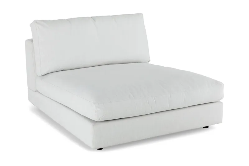 Arken 1-personers Divanmodul i Stof, Lysegrå