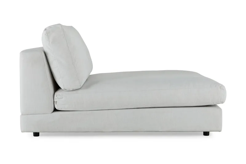 Arken 1-personers Divanmodul i Stof - Lysegrå - Møbler - Sofaer - Modulsofaer - Andre moduler til modulsofa