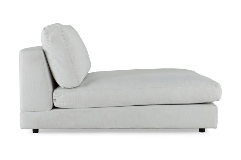 Arken 1-personers Divanmodul i Stof - Lysegrå - Møbler - Sofaer - Modulsofaer - Andre moduler til modulsofa