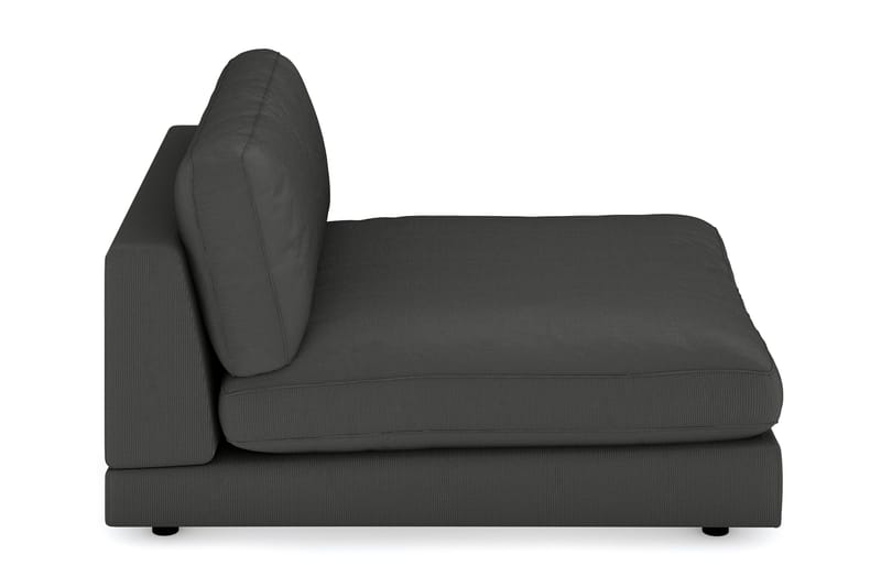 Arken 1-personers Divanmodul i Manchester - Mørkegrå - Møbler - Sofaer - Modulsofaer - Andre moduler til modulsofa