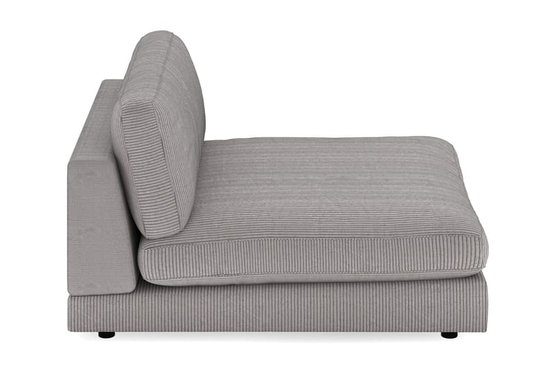 Arken 1-personers Divanmodul i Manchester - Mørkegrå - Møbler - Sofaer - Modulsofaer - Andre moduler til modulsofa