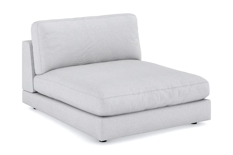 Arken 1-personers Divanmodul i Stof, Lysegrå