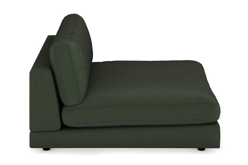 Arken 1-personers Divanmodul i Manchester - Mørkegrøn - Møbler - Sofaer - Modulsofaer - Andre moduler til modulsofa