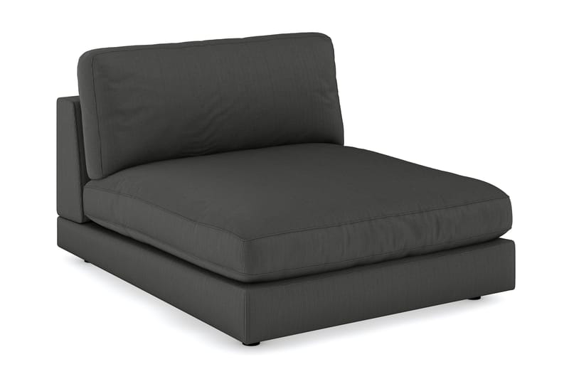 Arken 1-personers Divanmodul i Manchester, Mørkegrå