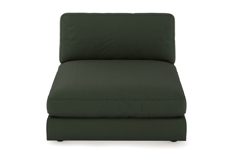 Arken 1-personers Divanmodul i Manchester - Mørkegrøn - Møbler - Sofaer - Modulsofaer - Andre moduler til modulsofa