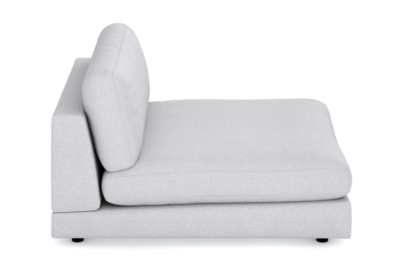 Arken 1-personers Divanmodul i Stof - Lysegrå - Møbler - Sofaer - Modulsofaer - Andre moduler til modulsofa
