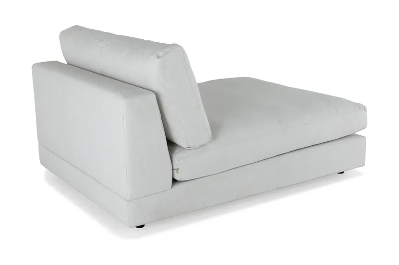 Arken 1-personers Divanmodul i Stof - Lysegrå - Møbler - Sofaer - Modulsofaer - Andre moduler til modulsofa