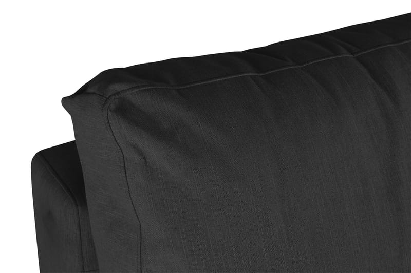 Arken 2-personers Chaiselongmodul i Stof - Sort - Møbler - Sofaer - Modulsofaer - Andre moduler til modulsofa