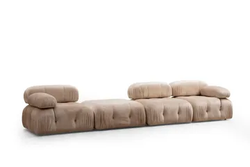 Belgin Højremodul 95 cm - Beige - Møbler - Sofaer - Modulsofaer - Andre moduler til modulsofa
