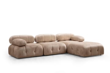 Belgin Højremodul 95 cm - Beige - Møbler - Sofaer - Modulsofaer - Andre moduler til modulsofa