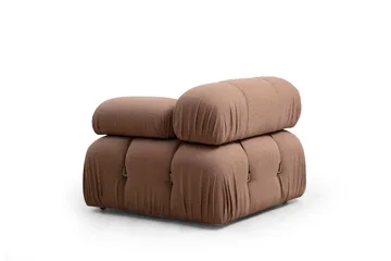 Belgin Højremodul 95 cm - Brun - Møbler - Sofaer - Modulsofaer - Andre moduler til modulsofa
