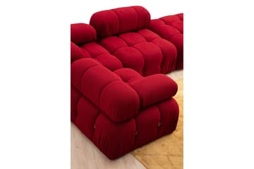 Belgin Højremodul 95 cm - Rød - Møbler - Sofaer - Modulsofaer - Andre moduler til modulsofa