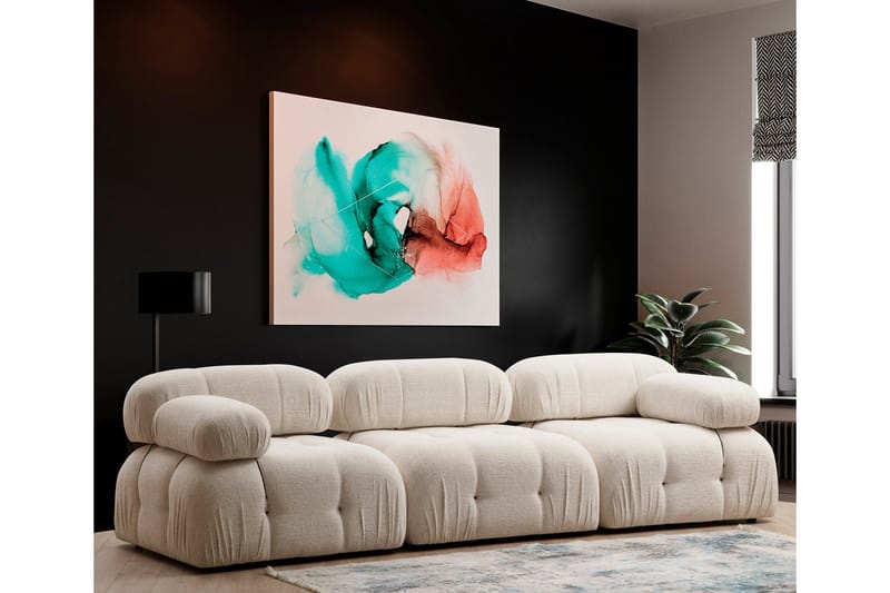 Belgin Venstremodul 95 cm - Cream - Møbler - Sofaer - Modulsofaer - Andre moduler til modulsofa