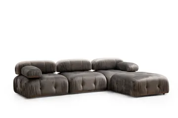 Belgin Venstremodul 95 cm - Grå - Møbler - Sofaer - Modulsofaer - Andre moduler til modulsofa
