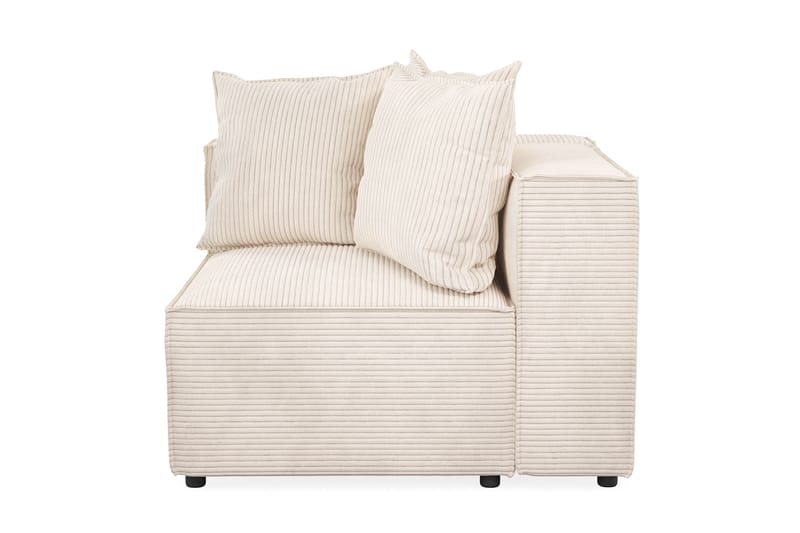Cubo 1-personers Venstremodul i Manchester 108 cm bred - Beige - Møbler - Sofaer - Modulsofaer - Andre moduler til modulsofa