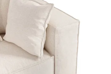 Cubo 1-personers Højremodul i Stof 108 cm bred - Beige - Møbler - Sofaer - Modulsofaer - Andre moduler til modulsofa