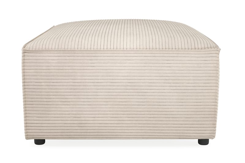 Cubo 1-personers Rektangulær Fodskammelmodul i Manchester 80 cm bred - Beige - Møbler - Sofaer - Modulsofaer - Andre moduler til modulsofa